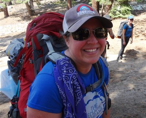 Kristen After Completing The Thru Hike 2017 Tahoe Rim Trail