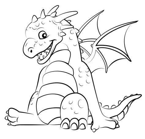 Click the download button to find out the full image of dragon coloring pages cute free, and download it for your computer. 30 Awesome Cute Baby Dragon Coloring Pages - Free & Printable