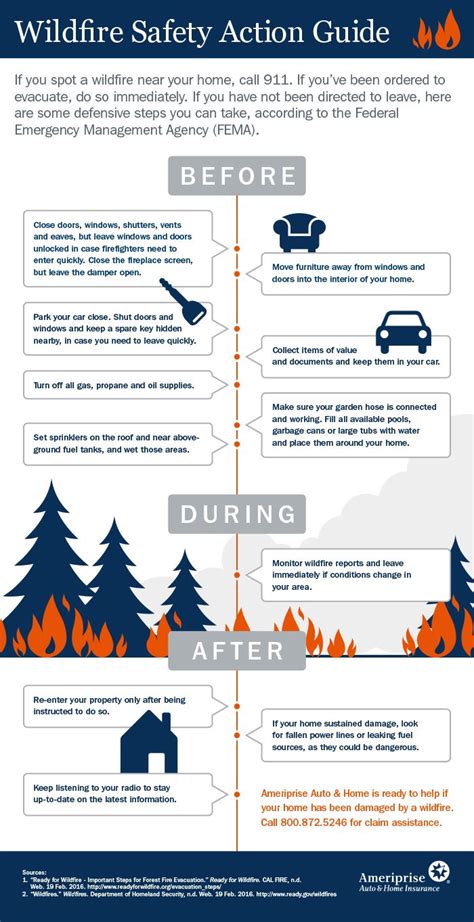 Wildfire Safety Infographic Safety Infographic Fire Prevention Fire