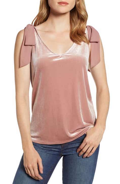 Womens Pink Tops Blouses And Tees Nordstrom