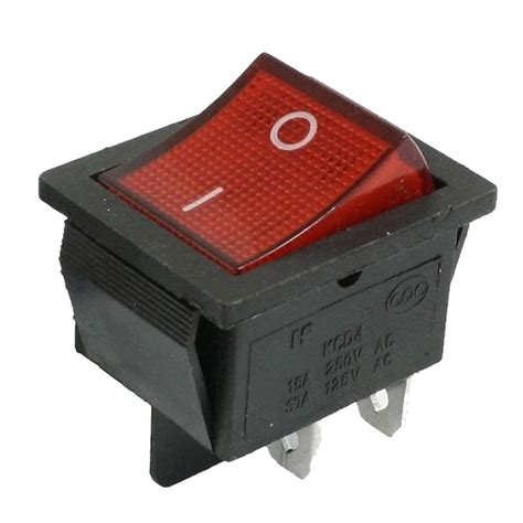 Buy KCD4 DPST ON OFF 4 Pin Rocker Boat Switch Boat Type Switch At