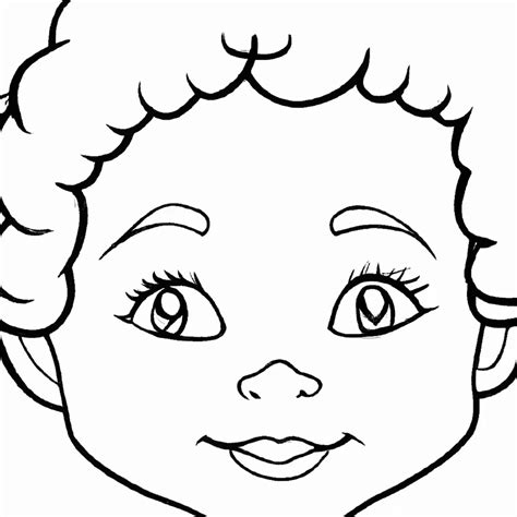 Desenho De Rosto De Crianças