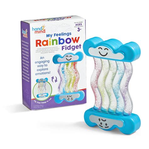 Buy Hand2mind My Feelings Rainbow Fidget Tube Visual Sensory Toys