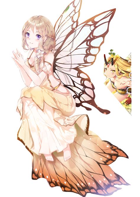 Render 15 Butterfly Girl By Nych16 On Deviantart