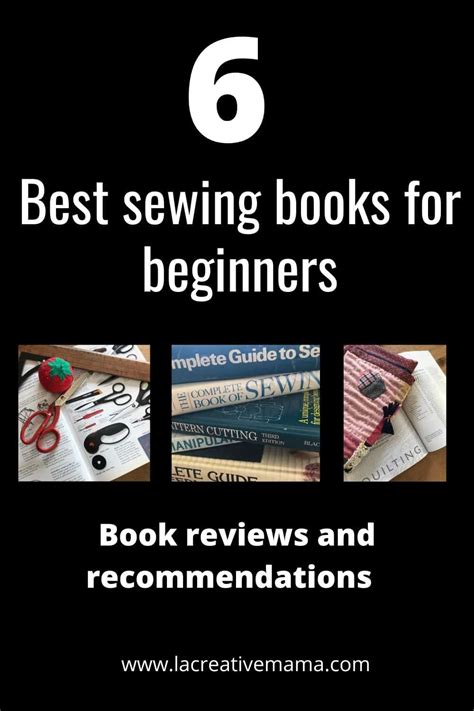 Best Sewing Books For Beginners La Creative Mama