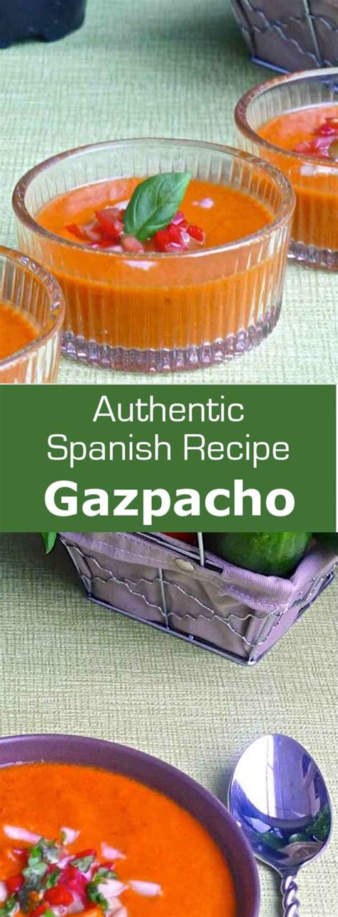 Gazpacho Authentic Spanish Recipe Flavors