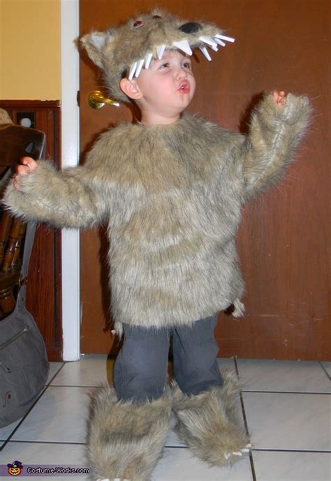 Also known as wolfie, he lives in duloc. Homemade Big Bad Wolf Costume - Photo 3/7