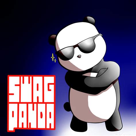 swag panda by monikery on deviantart