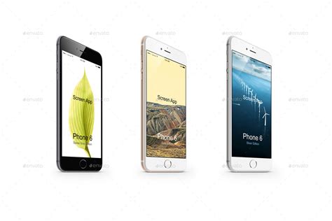 Iphone 6s Mock Ups Pack Graphicriver
