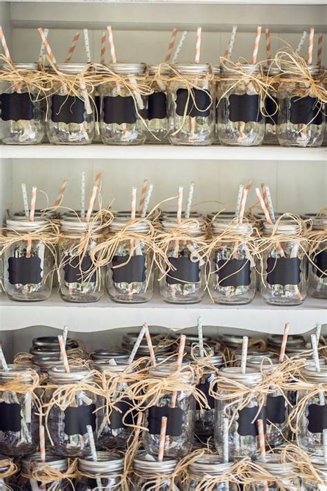19 Affordable Mason Jar Wedding Favors Your Guests Will Love
