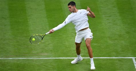 Carlos Alcaraz Highlights Wimbledon Sevensixtwonineeightonethree