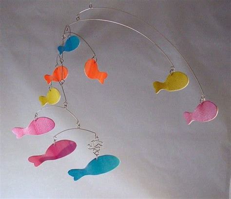 School Of Fish Art Mobiles Hanging Mobile Ceiling By Skysetter 5900