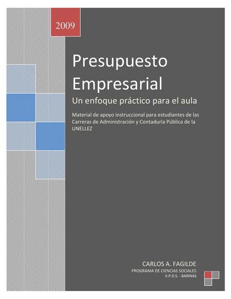 Libro 3 Manual De Presupuesto Empresarial By Myriam Andrade Issuu