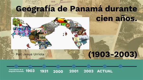 Geografía de Panamá durante cien años 1903 2003 by Jesus Urriola on