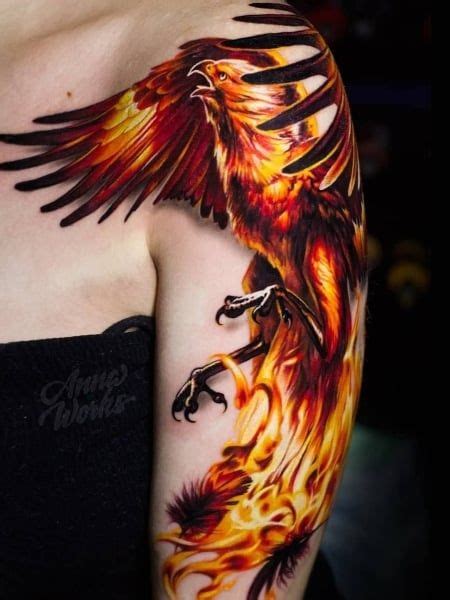40 Poweful Phoenix Tattoos For Men Phoenix Tattoo Sleeve Phoenix