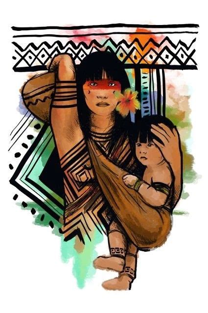 Maternidade Indígena Arte Indígena Brasileira Arte Mexicana