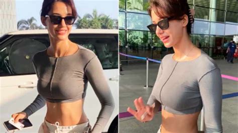 netizens brutally body shame disha patani for looking skinny in a skin tight crop top checkout