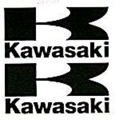 Kawasaki Logo Stickers