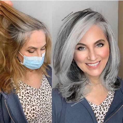 Read on to see what often haircuts for thin long hair attempt to transform flat hair into a voluminous hairstyle. Before and after haircut styles for 2020 | Grey hair ...