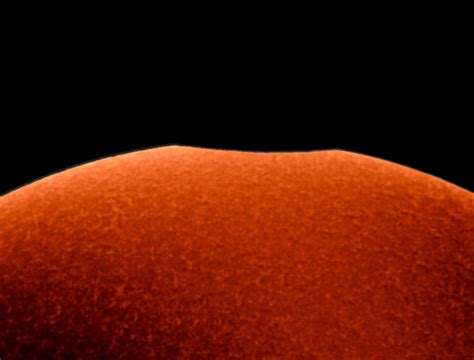 Apod 2018 July 14 A Nibble On The Sun