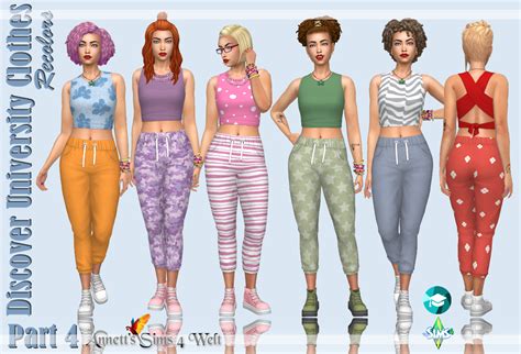 Discover University Dress Recolors Part 1 At Annetts Sims 4 Welt
