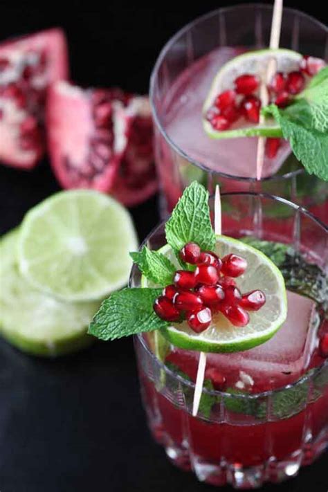 On a warm summer's night, the raspberry comes to the fore. 21 Holiday Party Drinks, Non-Alcoholic and With Alcohol