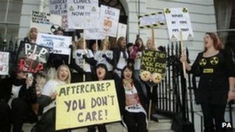 Pip Breast Implants Women March On Private Clinics Bbc News