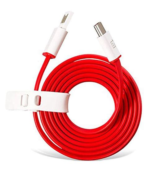 Oneplus Type C Cable Red 1m All Cables Online At Low Prices