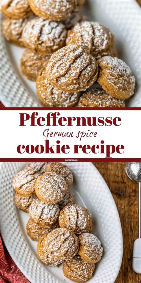 Pfeffernusse Cookies Are A Traditional German Christmas Cookie That Are Made With Molasse