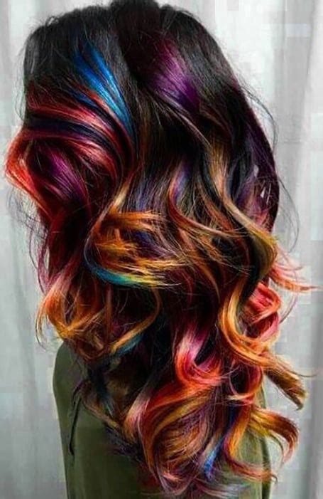 15 cool rainbow hair color ideas to rock in 2024 the trend spotter