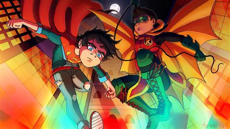 Pin De Euodias Lee En Damian Wayne And Jonathan Kent