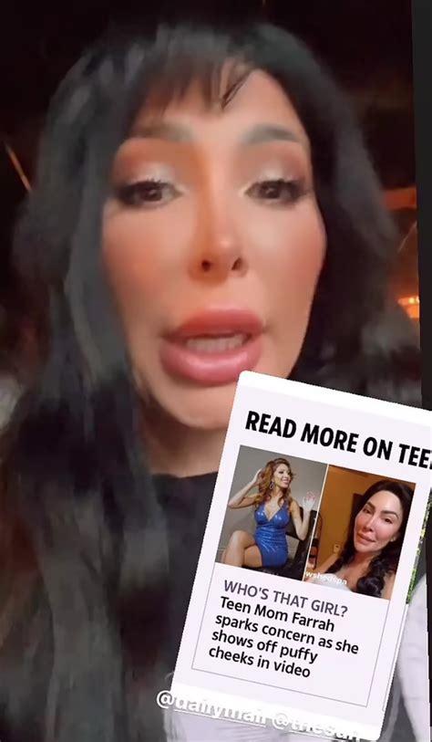 Teen Mom Farrah Abraham Defends Puffy Face After Surgery Backlash