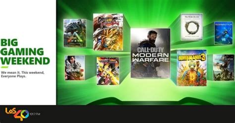 ¡fin De Semana Gratis Xbox Live Gold Y Game Pass Serán Gratis Por