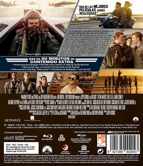 Top Gun Maverick Blu Ray Blu Ray