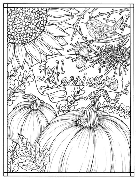 Starry-shine: Coloring Pages For Autumn