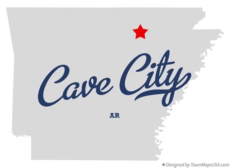 Map Of Cave City Ar Arkansas