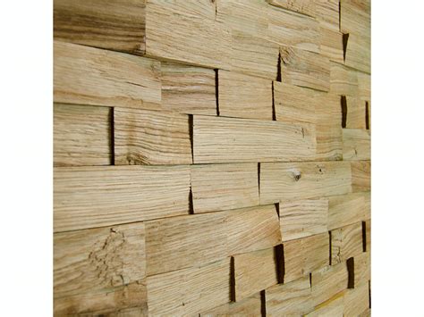 Wallure Wood Panel Striped Oak Wide Split Lacquered