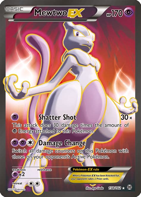 Ex variants of cards were introduced in the pokemon tcg in late 2011 and revolutionized the competitive scene. Mewtwo-EX BREAKthrough Card Price How much it's worth ...