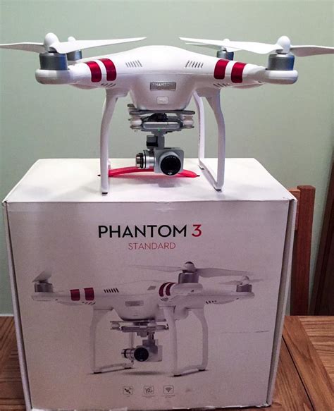 Dji Phantom 3 Standard Drone With 2 Batteries Backpack And Lots Of