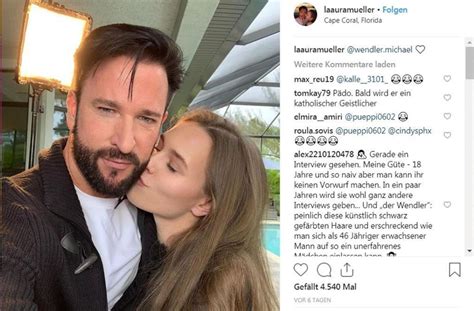 Auf instagram nimmt sich die 19 jahre alte freundin von michael wendler zeit, sich einem thema zu widmen, das schon lange ganz deutschland beschäftigt. Prominente: Michael Wendler und seine 18-jährige große ...