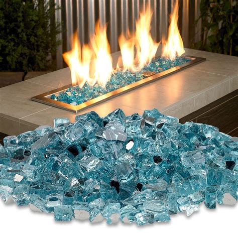 12 Azuria Reflective Fire Glass Fire Glass American Fireglass The Magic Of Fire