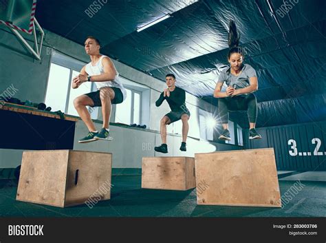 Group Sporty Muscular Image And Photo Free Trial Bigstock