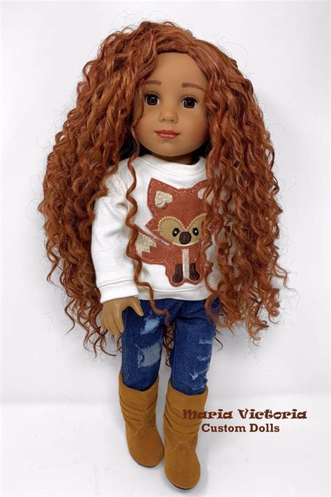 Custom American Girl Doll Curly Red Hair Custom American Girl Dolls