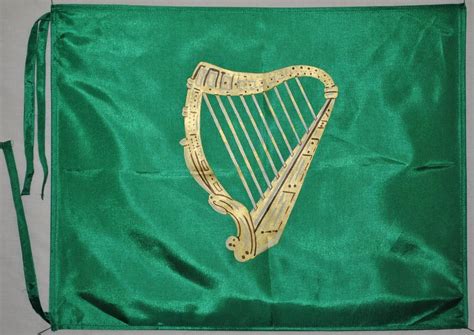 The Green Harp Flag Of The 17th Century Confederacy Of