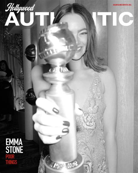 Emma Stone Hollywood Authentic January 2024 • Celebmafia