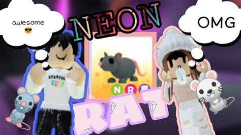 Making Neon Ratadopt Merobloxwith My Cousin Youtube