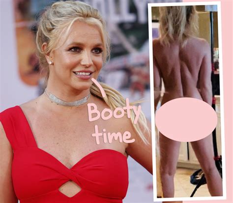 Another Day Another Nearly Naked Display Britney Spears Blazons Booty Time With Thong Thirst