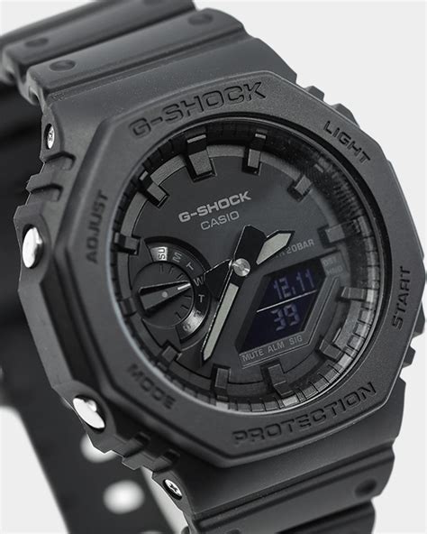 I mean, it's really, really red. G-SHOCK CARBON CORE GA-2100-1A1 BLACK | Culture Kings US