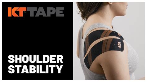 Kt Tape Shoulder Stability Youtube