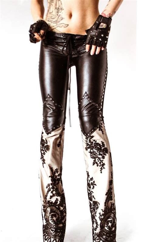 Femdom Fun Toxic Vision Leather Pants
